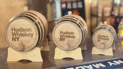 Hudson Whiskey Cocktail Aging Barrel