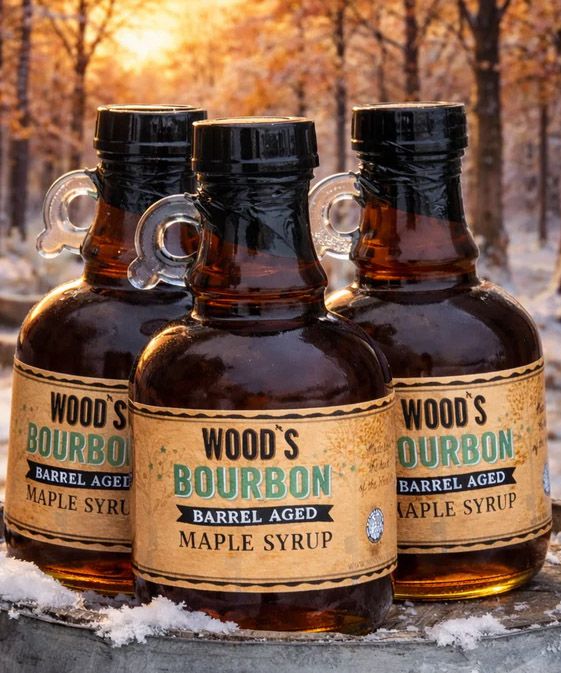 Wood's Barrel Aged Maple Syrup