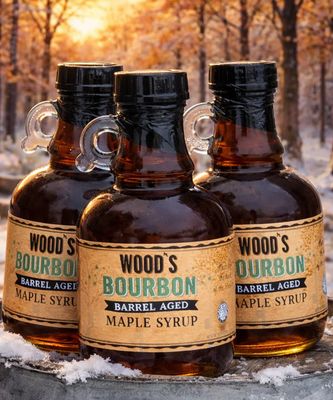 Wood's Barrel Aged Maple Syrup