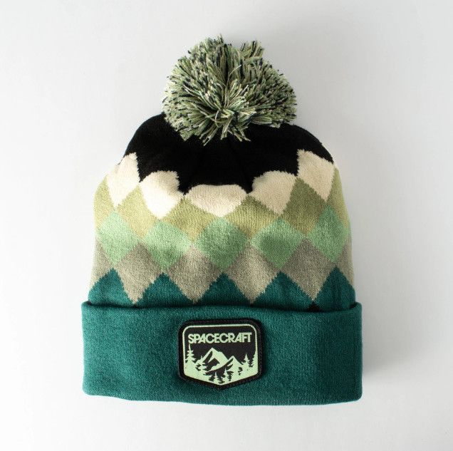 SPACECRAFT Diamond Pom, Color: Green