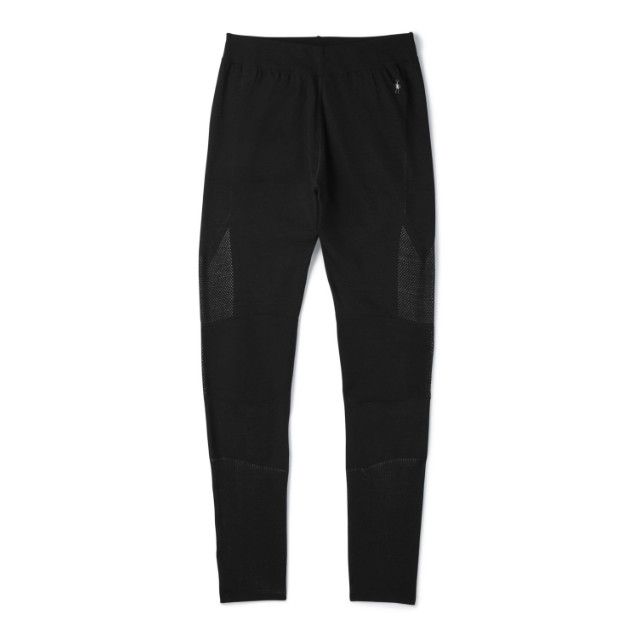 SMARTWOOL Intraknit Merino Base Layer Bottom Mens, Color: Black White, Size: SM