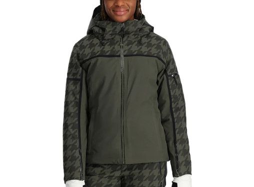 SPYDER Poise Jacket Womens, Color: Wintermoss, Size: 10