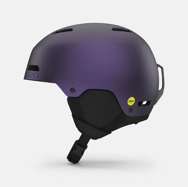 GIRO Ledge Mips, Color: Matte Black/Purple Pearl, Size: SM