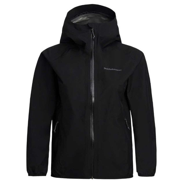 PEAK PERFORMANCE Pac Goretex Jacket Mens, Color: Black, Size: SM