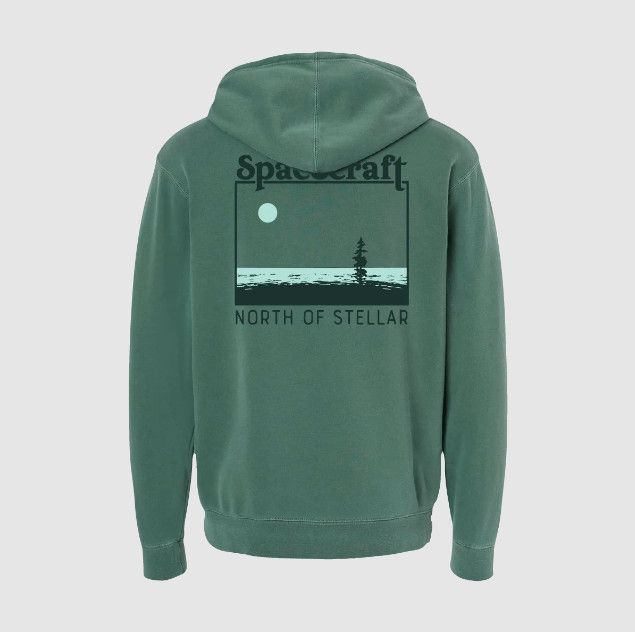 SPACECRAFT North Of Stellar Hoody, Color: Spruce, Size: XL