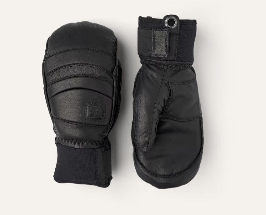 HESTRA Fall Line Mitt, Color: Black, Size: 11