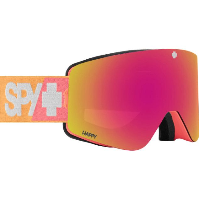 SPY Marauder, Frame Size: SE, Frame Colour: Creamsicle, Lens Colour: Happy Bronze Pink Mirror + Happy Persimmon Silver Mirror