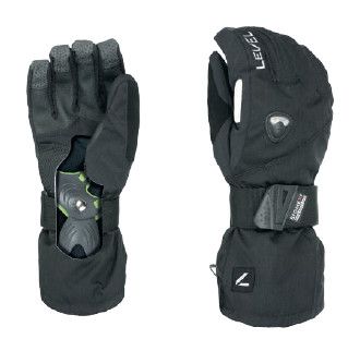 LEVEL Fly Glove, Color: Black, Size: 7.5/SM