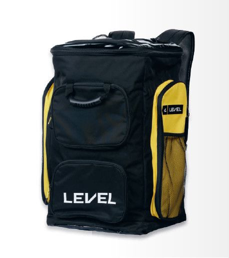 LEVEL Backpack Worldcup Pro, Color: Black/Yellow, Size: 80L