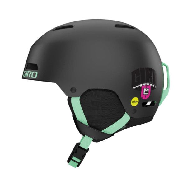 GIRO Ledge Mips, Color: Black Green Split, Size: SM