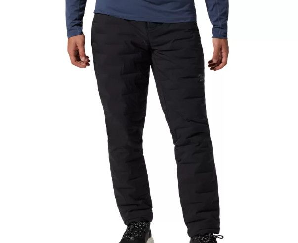MOUNTAIN HARDWEAR Stretchdown Pant, Color: Black, Size: LG/REG