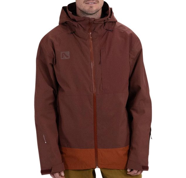 FLYLOW Dante Jacket Mens, Color: Amber/Rust, Size: XL