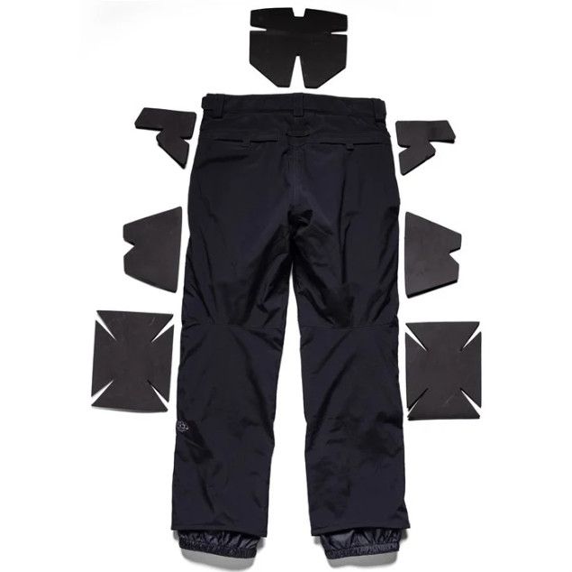 686 Progression Padded Pant V2 Mens, Color: Black, Size: XS