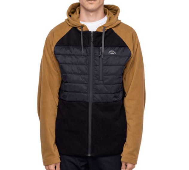 686 Hybrid Puffer Jacket Mens, Color: Breen, Size: MD