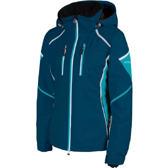 KARBON Arc Insulated Jacket Womens, Color: Dark Teal, Size: 6