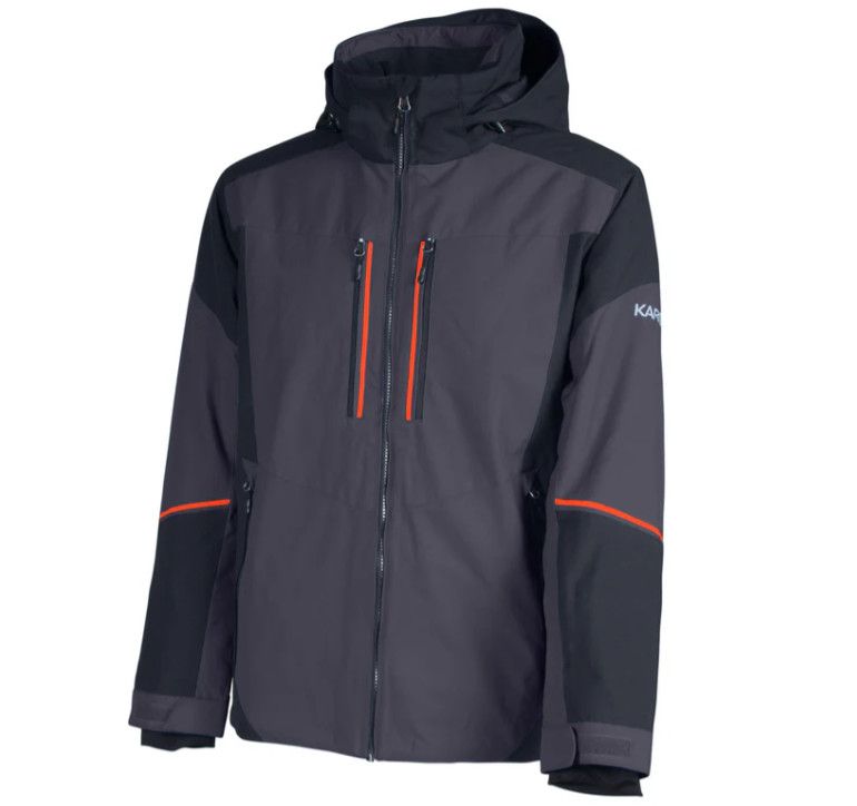 KARBON Resistance Insulated Jacket Mens, Color: Grey, Size: XL