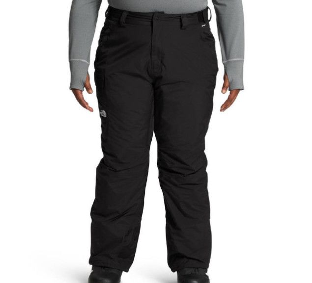 THE NORTH FACE Freedom Insulated Pant Womens Plus, Color: Black, Size: 1XL-SHORT