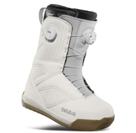 32 STW Double Boa Boot Womens, Color: White, Size: 13