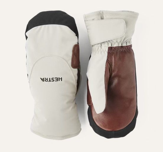 HESTRA Czone Mellow Mitt, Color: Beige, Size: 9
