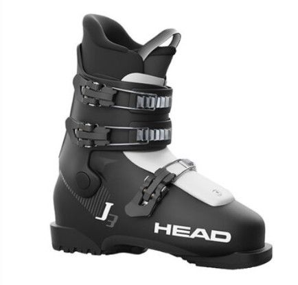 HEAD J 3 Youth, Color: Black/White, Size: 26.5