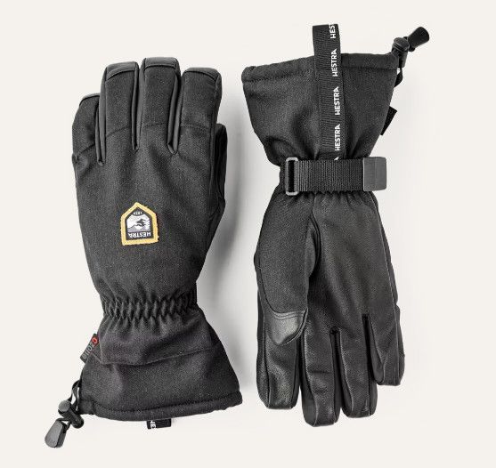 HESTRA Czone Mountain Glove, Color: Black, Size: 8
