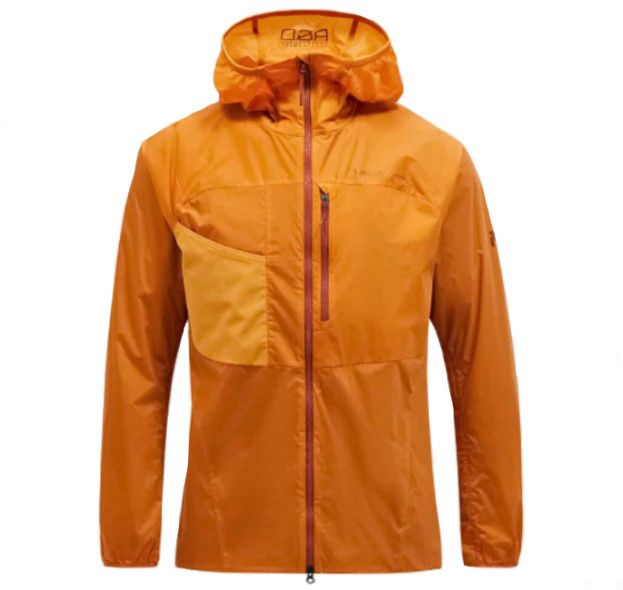 PEAK PERFORMANCE Vislight Alpha Jacket Mens, Color: Gold Flame, Size: XL