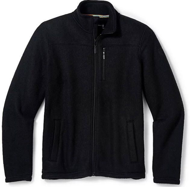 SMARTWOOL Mens Hudson Trail Fleece Full Zip Jacket