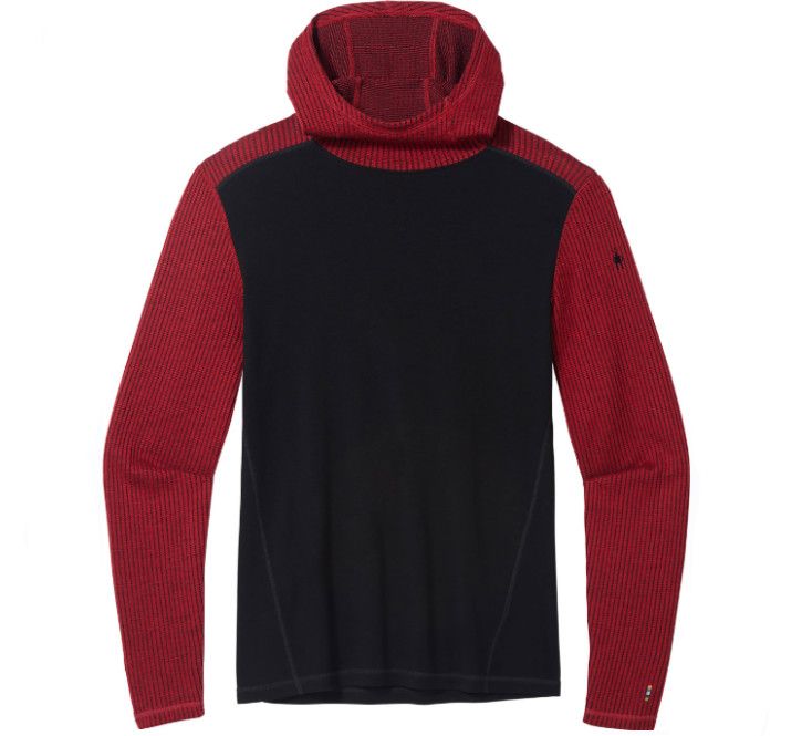 SMARTWOOL Mens Classic Thermal Merino Base Layer Rib Hoodie Boxed