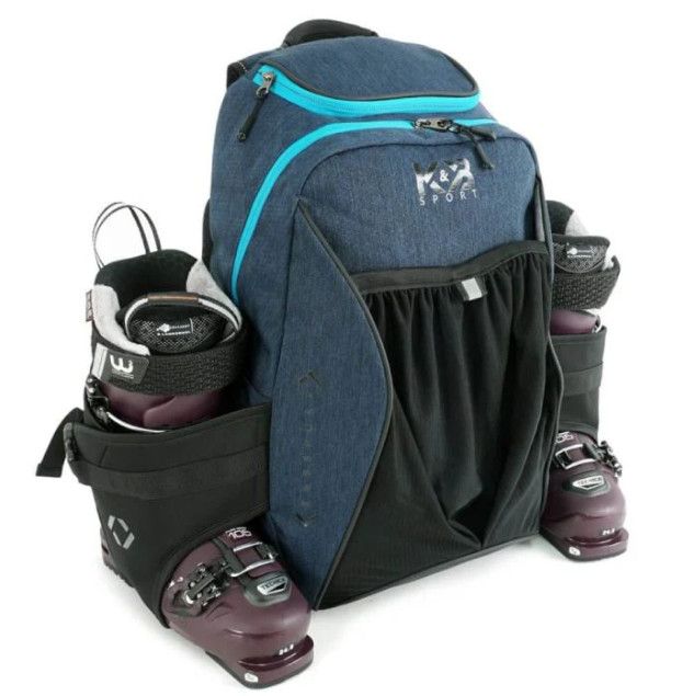 K&amp;B Slick Boot Pack 2, Color: Midnight/Turquoise