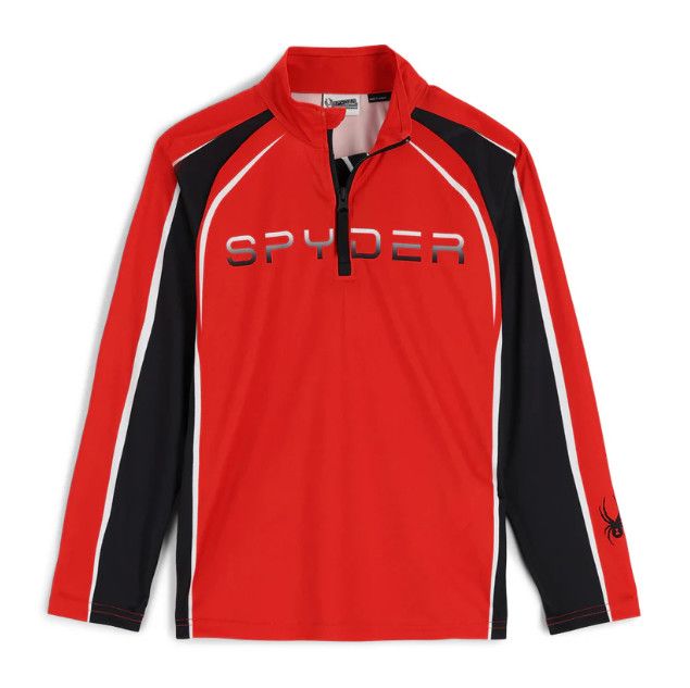 SPYDER Downhill Baselayer Youth, Color: Volcano, Size: XL