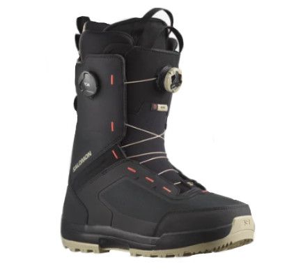 SALOMON Echo Dual Boa Mens (24), Color: Spray Green/Black/Hot Coral, Size: 28