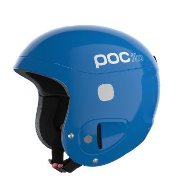 POC Pocito Skull, Color: Fluorescent Blue, Size: ADJ
