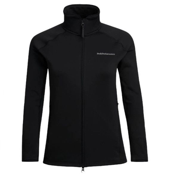 PEAK PERFORMANCE Chill Zip Jacket Mens, Color: Black, Size: LG