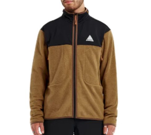 ORAGE Albert Fleece Layering Mens, Color: Amber, Size: LG