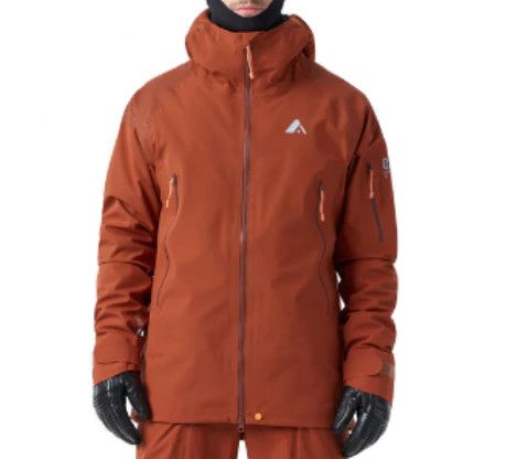 ORAGE Glacier 3L Light Jacket Mens, Color: Dark Terracotta, Size: XL