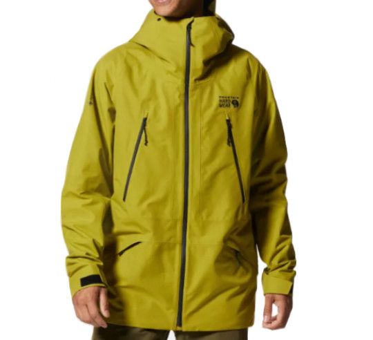 MOUNTAIN HARDWEAR Sky Ridge Gore-Tex Jacket Shell, Color: Moon Moss, Size: LG