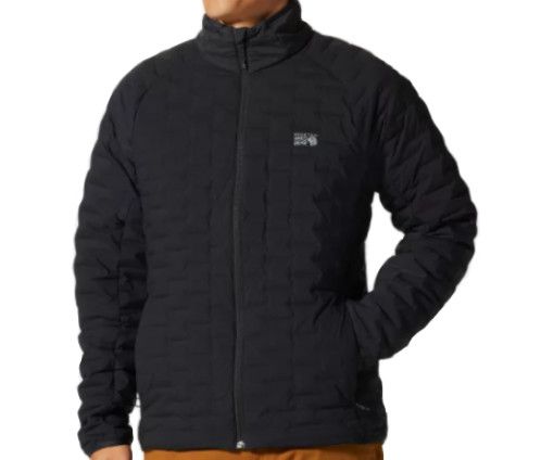 MOUNTAIN HARDWEAR Stretchdown Light Jacket, Color: Black, Size: MD