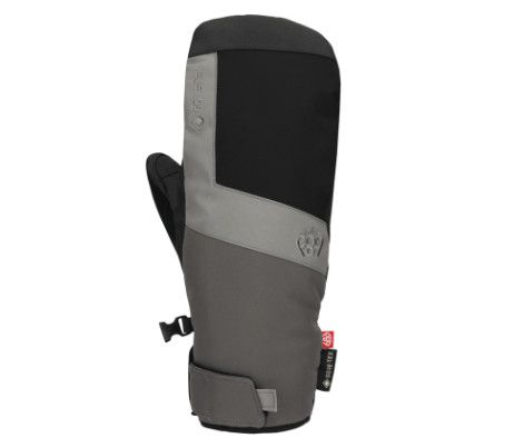 686 Gore-Tex Linear Under Cuff Mitt, Color: Charcoal, Size: XL