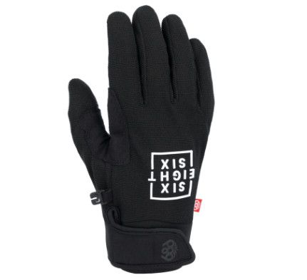 686 Outlaw Pipe Glove, Color: Black Texture, Size: LG