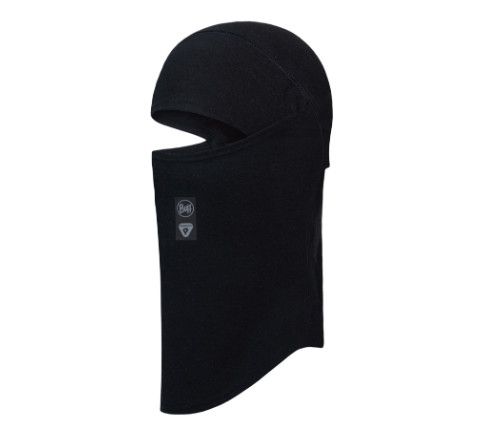 BUFF Thermonet Hinged Balaclava, Color: Solid Black