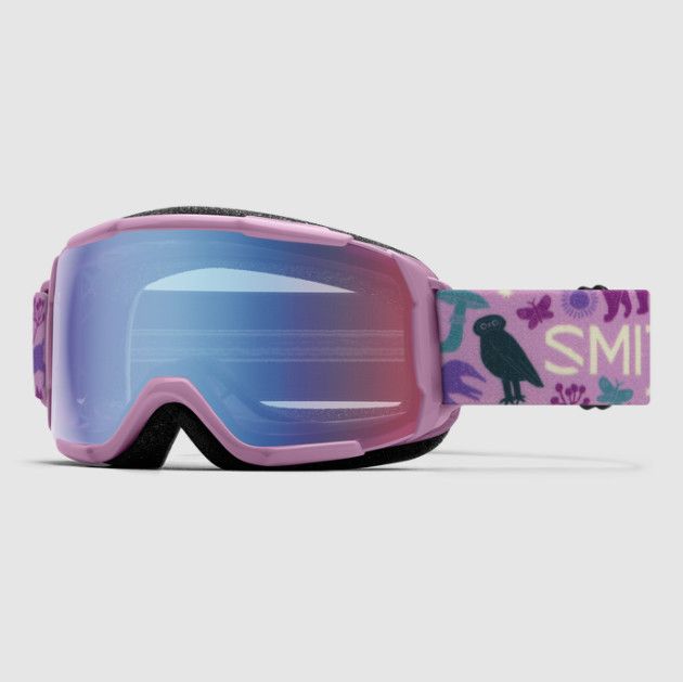 SMITH Grom, Frame Colour: Proper Pink Forest Friends, Lens Colour: Blue Sensor Mirror