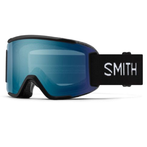 SMITH Squad S, Frame Colour: Black, Lens Colour: Chromapop Everyday Blue Mirror