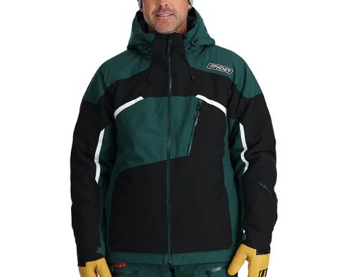 SPYDER Leader Jacket Mens, Color: Cypress Green, Size: MD