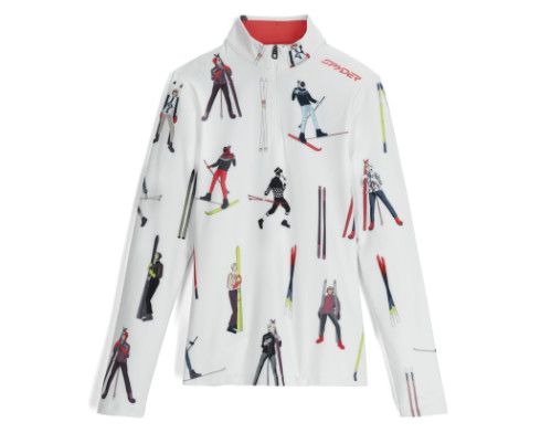 SPYDER Vivid 1/2 Zip Womens, Color: Vintage Vibes, Size: XS