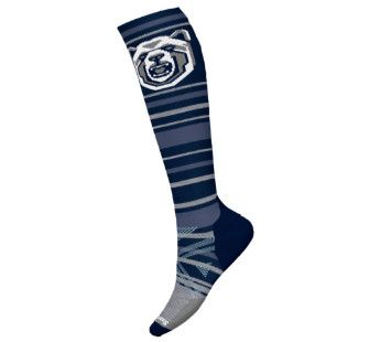 SMARTWOOL Full Cushion Growling Grizzly OTC, Color: Deep Navy, Size: MD