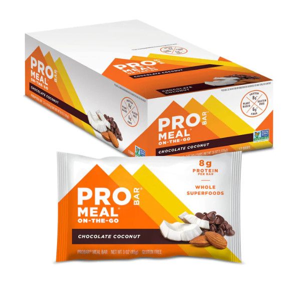 PROBAR Simply Real Bar - Meal Replacement Bars, Flavor: Chocolate Coconut, Size: 85g