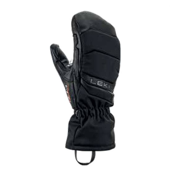 LEKI Griffin Base 3D Mitt Womens, Color: Black, Size: 7