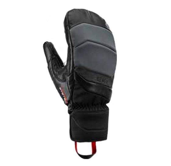 LEKI Griffin Base 3D Mitt, Color: Black, Size: 8.5