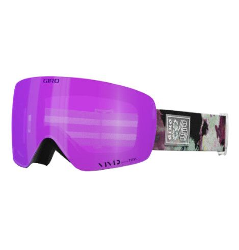 GIRO Contour RS, Frame Colour: Dark Matter, Lens Colour: Vivid Pink/Vivid Infared