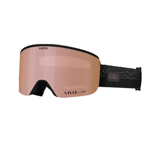 GIRO Ella, Frame Colour: Black Craze, Lens Colour: Vivid Rose Gold + Vivid Infared